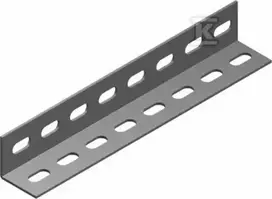 Perforuotas kampuotis KTC35H35/2 (2mm, L-2m) BAKS