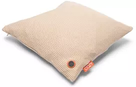 Bodi-Tek COZY Una Cushion Knitted & Power Bank 10000 mAh, rusvai gelsvas