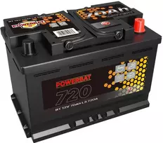 Akumuliatorius AGM automobilinis START-STOP POWERBAT L3 12 V 70 Ah