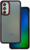 TFO Telforceone Crystal Juodas dėklas, skirtas Samsung Galaxy M55 5G raudonas