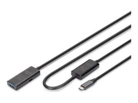 Digitus | Active USB 3.2 Gen1 5G extension cable | DA-73111 | USB-C to USB-A