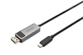 Digitus | Bi-directional Adapter Cable | DB-300334-020-S | USB-C to DP USB-C | Display Port