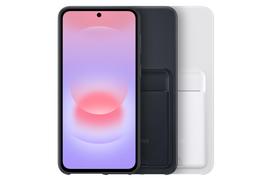 OA376TJE dėklas su kortelės lizdu Samsung Galaxy A37, šviesiai pilka