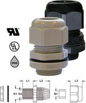 Cable glands IP68 PG21 black 250110 | 4011923497262