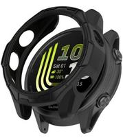 Juodas dėklas Garmin Forerunner 70 / 170 laikrodžiui "Tech-Protect Defense Air"