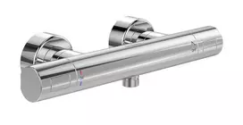 Dušo maišytuvas Villeroy & Boch Universal Taps & Fittings, su termostatu, su saugos ribotuvu 38 °C, CoolTap, WhisperFlow, chromas, TVS00001700061