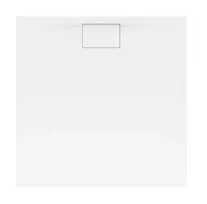 Dušo padėklas Villeroy & Boch Architectura MetalRim, kvadratinis, akrilas, nuotekos 90 mm, 80x80 cm, Baltas, UDA8080ARA148V-01