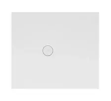 Dušo padėklas Villeroy & Boch Subway Infinity, keraminis su pilna neslystančia apsauga, stačiakampis 900x1100 mm, asimetrinis 90 mm išleidimas, Baltas, 6230M401