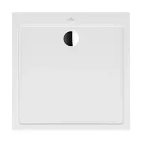 Dušo padėklas Villeroy & Boch Subway, kvadratinis, akrilas, kvadratinis 90x90 cm, Ø 90 mm, Baltas, UDA0935SUB1V-01