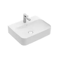 Villeroy & Boch Finion kriauklė su paslėptu perpildymu, CeramicPlus, 60x47 cm, alpių balta, 416864R1