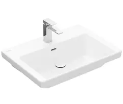 Praustuvė spintelėms Villeroy & Boch Subway 3.0, 65x47 cm, Balta, 4A706501