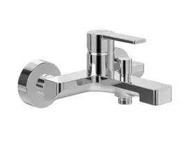 Vannos / dušo maišytuvas Villeroy & Boch Architectura su automatinio perjungimo funkcija, AirPlus, SmartPressure, EasyClean, chromas, TVT10300200061