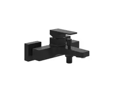 Vannos / Dušo maišytuvas Villeroy & Boch Architectura Square, AirPlus, SmartPressure, EasyClean, G 1/2" matinio juodo, TVT125001000K5