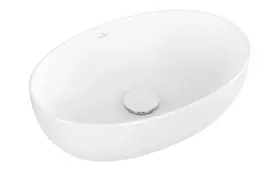 Vonios kriauklė Villeroy & Boch Artis, Ant paviršiaus, CeramicPlus, be perpildymo, 49x33 cm, Balta, 438848R1