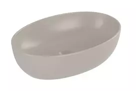 Vannos kambario kriauklė Villeroy & Boch Artis, ant stalo, TitanCeram su CeramicPlus, 48x33 cm, Almond, 438848AM