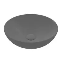 Vannos kambario kriauklė Villeroy & Boch Loop & Friends, ant paviršiaus TitanCeram, CeramicPlus, 380 x 380 x 120 mm, grafitas, 4A4501i4