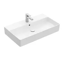 Vannos kambario kriauklė Villeroy & Boch Memento 2.0, su perpildymu, CeramicPlus, 80x47 cm, Balta, 4A228GR1