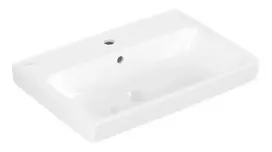 Vonios kriauklė Villeroy & Boch Architectura, su perpildymu, su maišytuvo anga, 65x45 cm, Balta, 4A876501