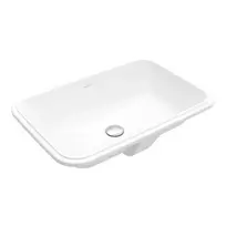 Vannos kambario kriauklė Villeroy & Boch Architectura, Įmontuojama su perpildymu, 570 x 370 x 175 mm, Balta, 5A776001