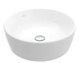 Vonios kriauklė Villeroy & Boch Architectura, Ant paviršiaus, be perpildymo, CeramicPlus, skersmuo 45 cm, aukštis 155 mm, Balta, 5A2546R1
