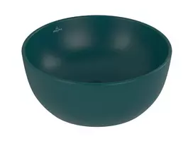 Vannos kambario kriauklė Villeroy & Boch Artis, montuojama ant stalo, CeramicPlus, TitanCeram, 325 x 325 x 135 mm, Teal, 438932TE