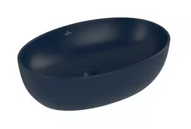 Vannos kambario kriauklė Villeroy & Boch Artis, Ant stalo, CeramicPlus, TitanCeram, 48x33 cm, Nightfall, 438848R6