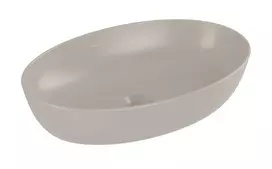 Vonios kriauklė Villeroy & Boch Artis, ant paviršiaus, CeramicPlus, TitanCeram, 610 x 410 x 130 mm, Almond, 419861AM