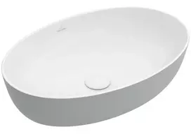 Vannos kambario kriauklė Villeroy & Boch Artis, Ant paviršiaus, keramikos TitanCeram, 610x410x130 mm, French Linen, 419861BCT7