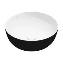 Vannos kambario kriauklė Villeroy & Boch Artis, Ant paviršiaus, TitanCeram, skersmuo 43 cm, aukštis 130 mm, French Linen, 417943BCT7