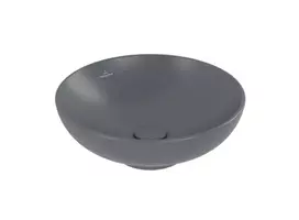 Vannos kambario kriauklė Villeroy & Boch Loop&Friends, ant paviršiaus, CeramicPlus, TitanCeram, be maišytuvo angos, 420 x 420 x 120 mm, Balta 4A4601RW