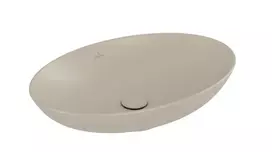 Vonios kriauklė Villeroy & Boch Loop&Friends, ant paviršiaus, CeramicPlus, 560x380x120 mm, grafito, 4A4900i4