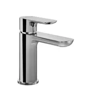 Vannos kambario kriauklės maišytuvas Villeroy & Boch Loop&Friends, AirPlus, ComfortPlus, SmartPressure, aukštis 311 mm, matinė juoda, TVW106106153K5