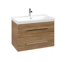 Vannos spintelė Villeroy & Boch Avento, (be kriauklės), su SoftClose 34x51x20 cm, 1 durys, kairės vyrių, Arizonos ąžuolas, A87600VH