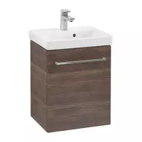 Vonios spintelė Villeroy & Boch Avento, su SoftClose (be praustuvo) MDF su akrilo paviršiumi, 43x51x35 cm, 1 durys, Arizonos ąžuolas, A88700VH