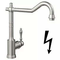 Virtuvinis maišytuvas Villeroy & Boch Avia 2.0, 360°, aukštis 322 mm, nerūdijantis plienas, 924011LC