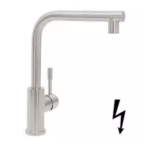 Virtuvinis maišytuvas Villeroy & Boch Modern Steel, aukštis 315 mm, 360° sukimas, nerūdijantis plienas, 966811LC