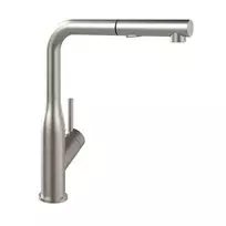 Virtuvinis maišytuvas Villeroy & Boch Subway Style Shower, su ištraukiamu antgaliu, 360° sukimosi, 2 režimai, nerūdijantis plienas, 928500LC