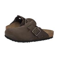 Birkenstock Boston Wire Buckle Mocca Leather 1032760 (BK394-a) šlepetės