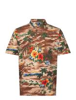Polo Ralph Lauren - Classic Fit Tropical Linen-Cotton Polo - Marškinėliai trumpomis rankovėmis - Marga / raštuota