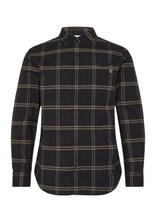 Calvin Klein Jeans - Ls Windowpane Oxford Classic Shi - Laisvalaikio marškiniai - Juoda