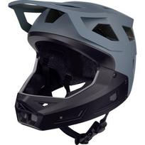 Šalmas FORCE Drop // dydis: L - XL (58-61 cm) (juoda/pilka)