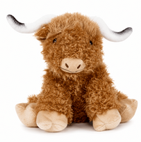 Warmies šildomas minkštas žaislas karvytė, CP-COW-3