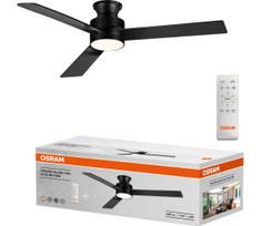 Osram - BLADE dimeriuojamas LED lubinis ventiliatorius LED/18W/230V 3000/4000/6000K + su nuotoliniu pultu