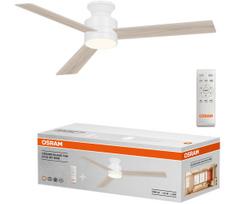 Osram - reguliuojamas LED lubinis ventiliatorius BLADE LED/18W/230V 3000/4000/6000K + nuotolinio valdymo pultas