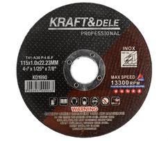 Metalo pjovimo diskas 115×1,0×22,23 mm KD1990