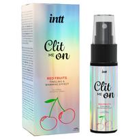 intt Clit Me On - skystasis vibratorius klitorio purškalas - raudoni vaisiai (12 ml)