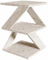 Staliukas Kalune Design Albeni, travertine sp., 29.6 cm x 29.6 cm x 54.2 cm