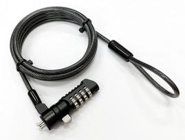 eSTUFF Security lock with 4-wheel  combination for Nano Slot