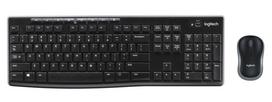 Logitech MK270 combo, German Wireless, Black Mouse and