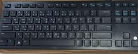Dell KB216 keyboard USB QWERTY  Arabic Black